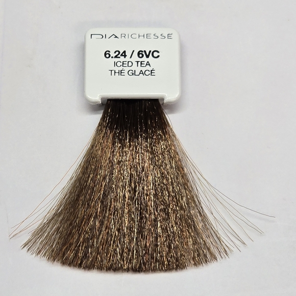 L'Oreal Professionnel DIARichesse 2 Tubes Ammonia-Free 6.24/6VC Iced Tea - Picture 14 of 16